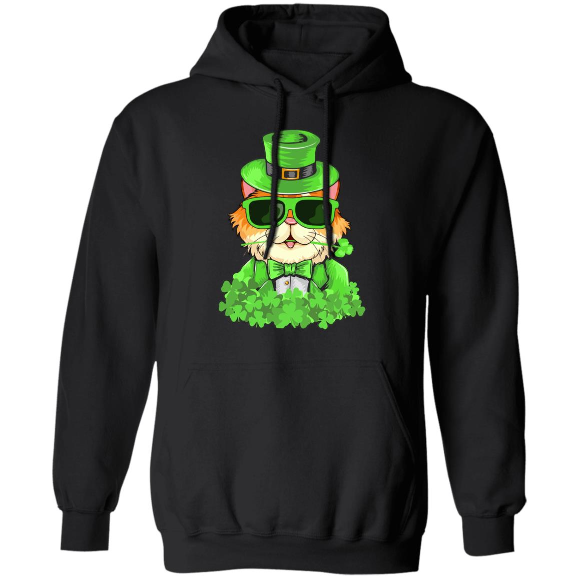 Lepurrchaun St. Patrick's Day Cat Leprechaun Paddy Day T-Shirt & Hoodie | Teecentury.com