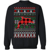 Dolphin Red Plaid Ugly Christmas Sweater Funny Gifts T-Shirt & Sweatshirt | Teecentury.com