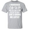 I Married My Wife For Her Looks Funny Husband T-Shirt & Hoodie | Teecentury.com