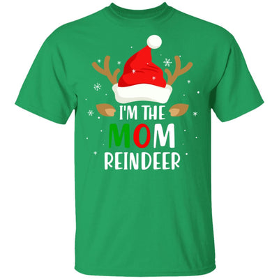 I'm The Mom Reindeer Matching Family Christmas T-Shirt & Sweatshirt | Teecentury.com