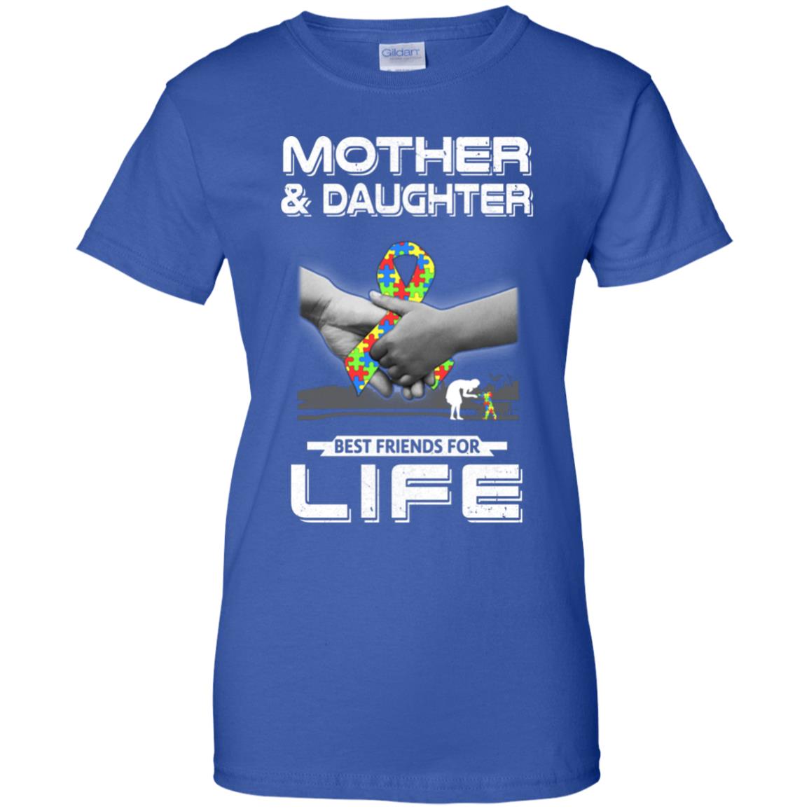 Autism Awareness Mother And Daughter Best Friends For Life T-Shirt & Hoodie | Teecentury.com