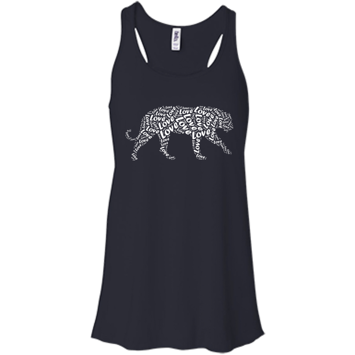 I Love Tiger T-Shirt Word Graphic Tee T-Shirt & Hoodie | Teecentury.com