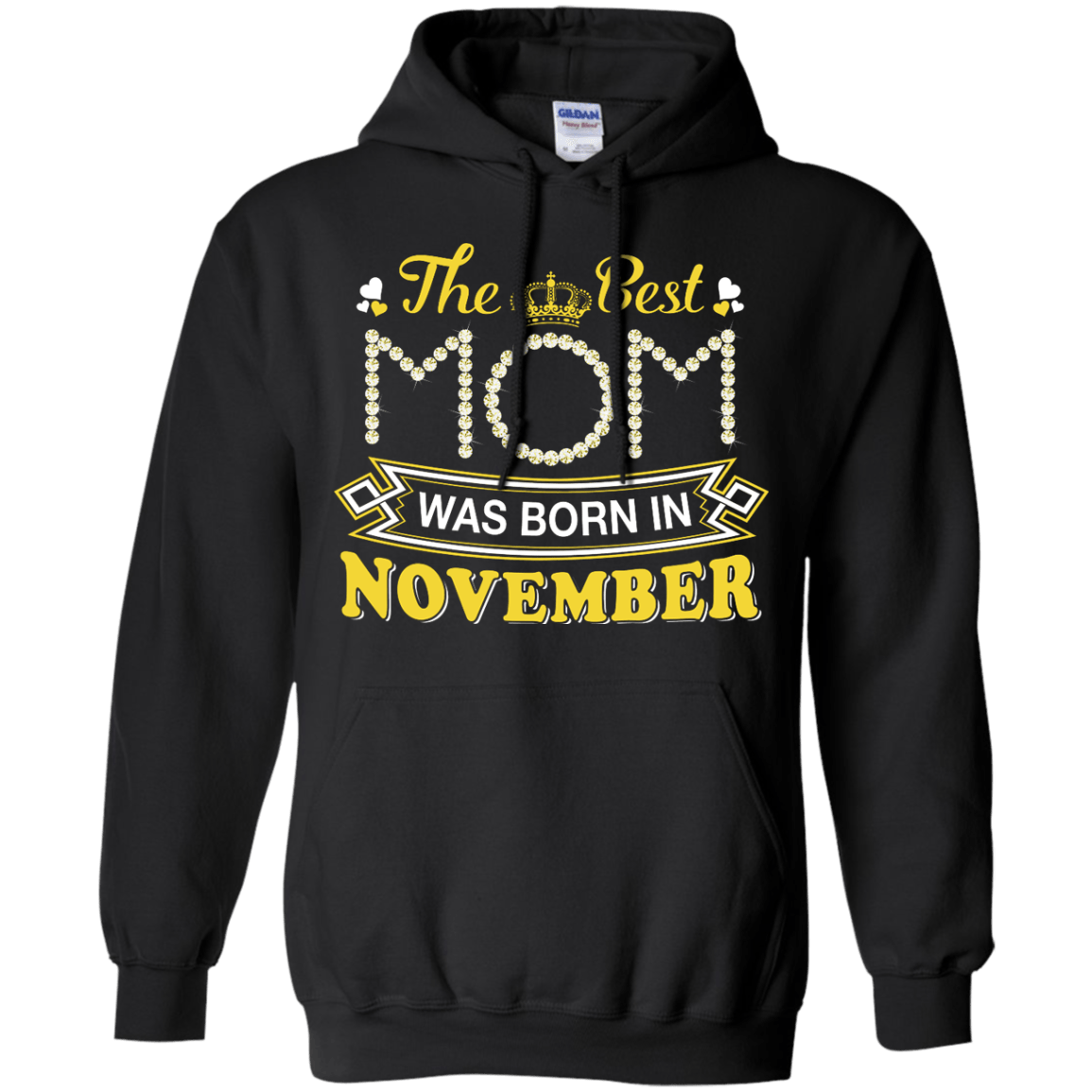 The Best Mom Was Born In November T-Shirt & Hoodie | Teecentury.com