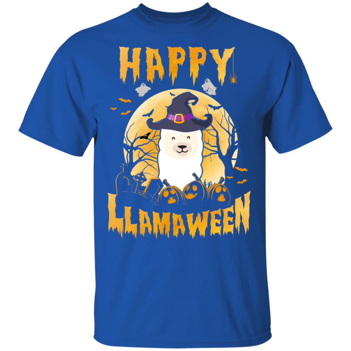 Halloween Llama Witch Costume Happy Llamaween T-Shirt & Tank Top | Teecentury.com