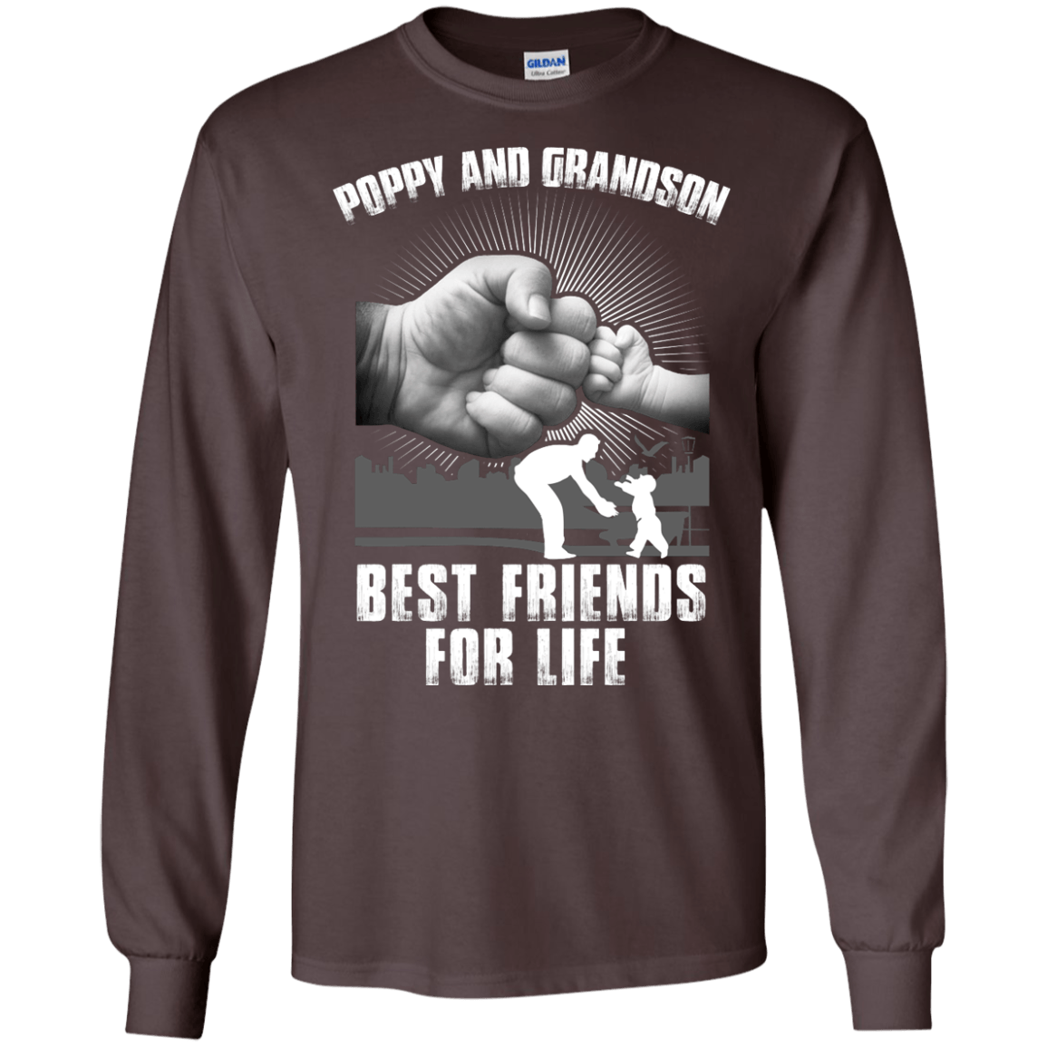 Poppy And Grandson Best Friends For Life T-Shirt & Hoodie | Teecentury.com