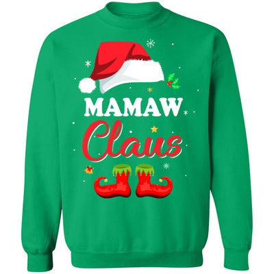 Santa Mamaw Claus Matching Family Pajamas Christmas Gifts T-Shirt & Sweatshirt | Teecentury.com