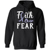 Stomach Cancer Awareness Periwinkle Faith Over Fear T-Shirt & Hoodie | Teecentury.com