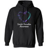 Butterfly Believe Suicide Prevention Awareness Ribbon Gifts T-Shirt & Hoodie | Teecentury.com