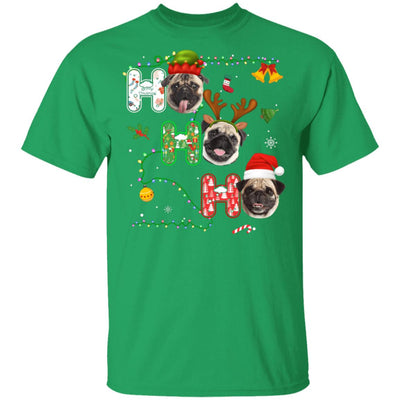 Christmas Ho Ho Ho Pug Lover Funny Xmas Gift T-Shirt & Sweatshirt | Teecentury.com