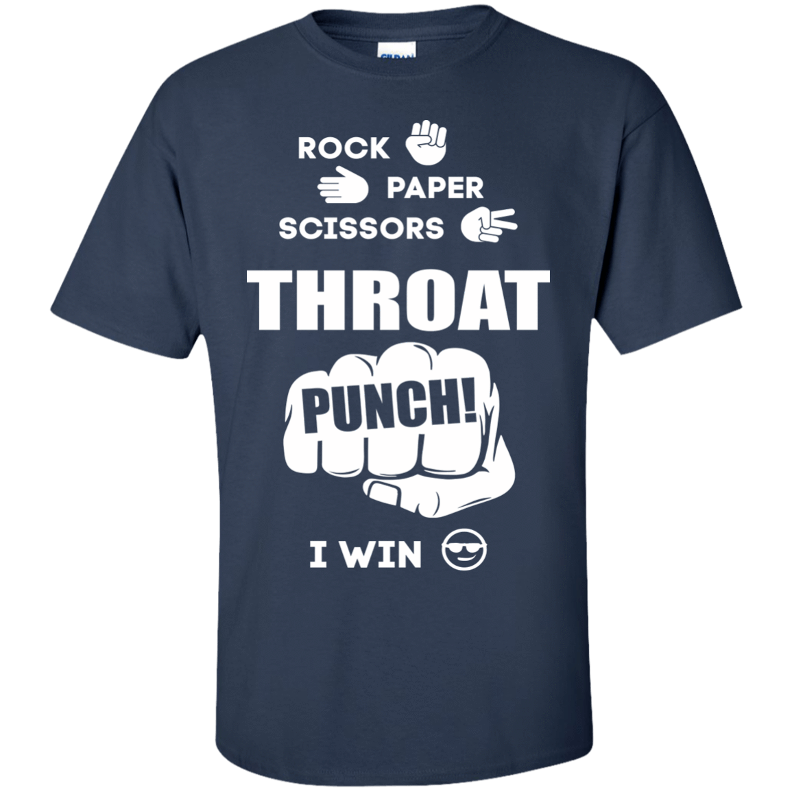 Throat Punch - I Win T-Shirt & Hoodie | Teecentury.com