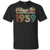 63th Birthday Gift Vintage 1959 Classic T-Shirt & Hoodie | Teecentury.com