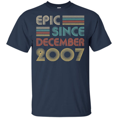 Epic Since December 2007 15th Birthday Gift 15 Yrs Old T-Shirt & Hoodie | Teecentury.com