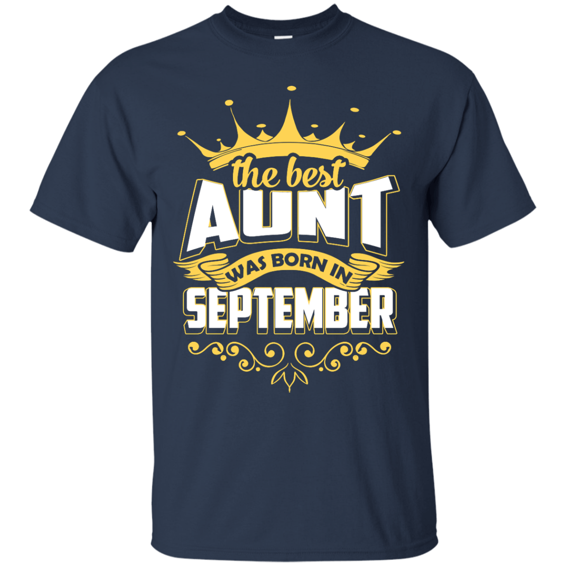 The Best Aunt Was Born In September T-Shirt & Hoodie | Teecentury.com