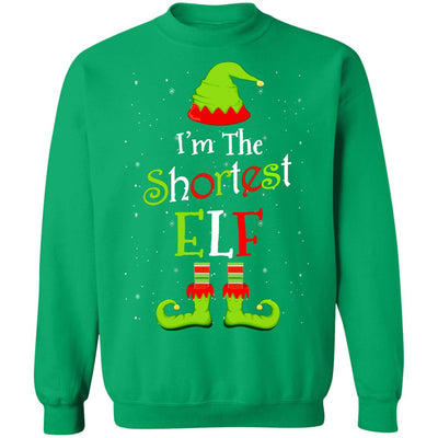 I'm The Shortest Elf Family Matching Funny Christmas Group Gift T-Shirt & Sweatshirt | Teecentury.com