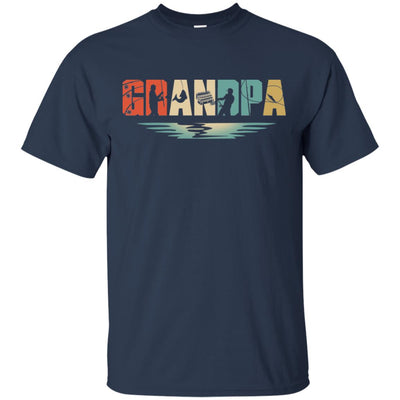 Vintage Fishing Grandpa Father's Day Gift T-Shirt & Hoodie | Teecentury.com