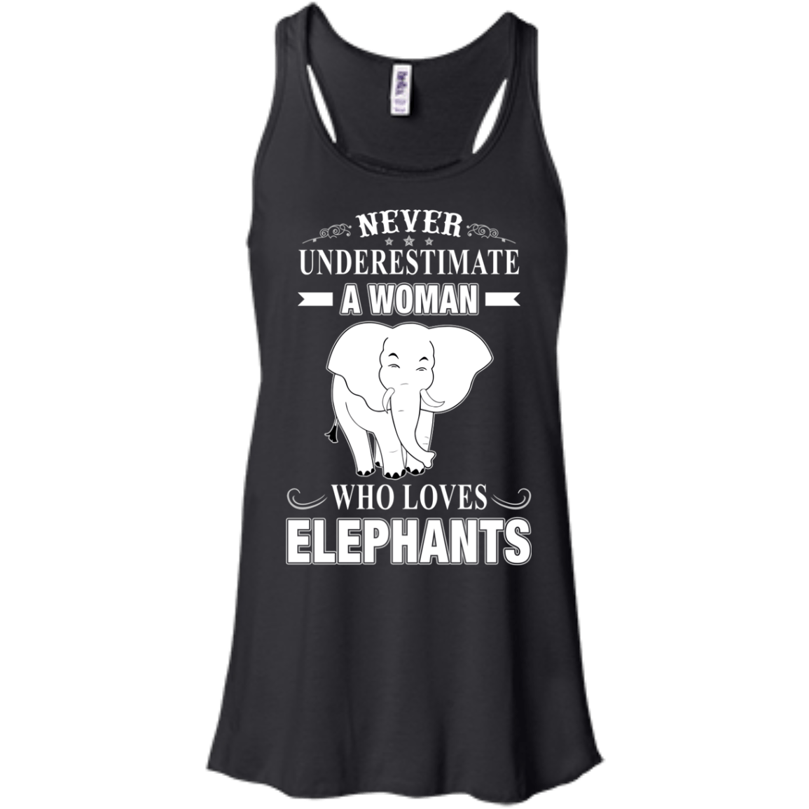 Never Underestimate Woman Loves Elephant T-Shirt & Hoodie | Teecentury.com