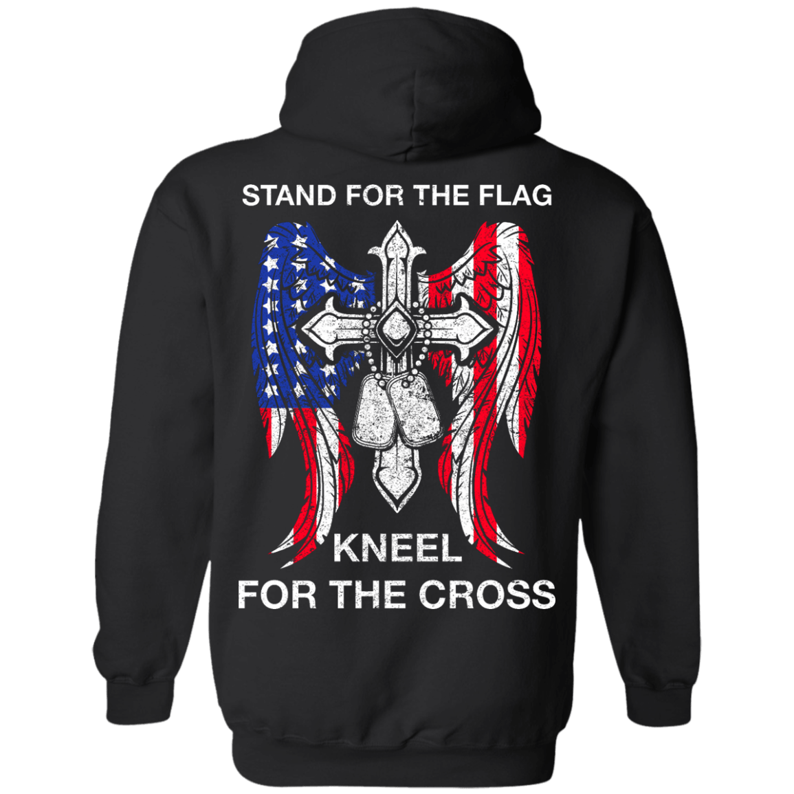 Stand For The Flag Kneel For The Cross T-Shirt & Hoodie | Teecentury.com