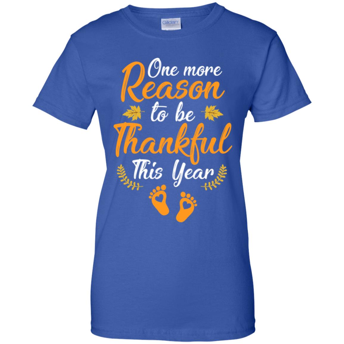 Thanksgiving Pregnancy Announcement Thankful This Year T-Shirt & Tank Top | Teecentury.com