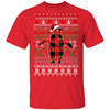 Red Plaid Buffalo Penguin Pajamas Family Christmas Sweater T-Shirt & Sweatshirt | Teecentury.com