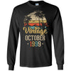 Retro Classic Vintage October 1999 23th Birthday Gift T-Shirt & Hoodie | Teecentury.com