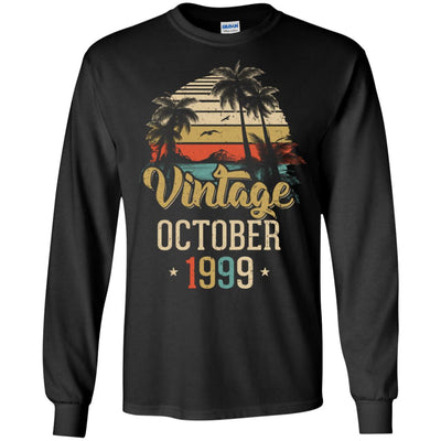 Retro Classic Vintage October 1999 23th Birthday Gift T-Shirt & Hoodie | Teecentury.com