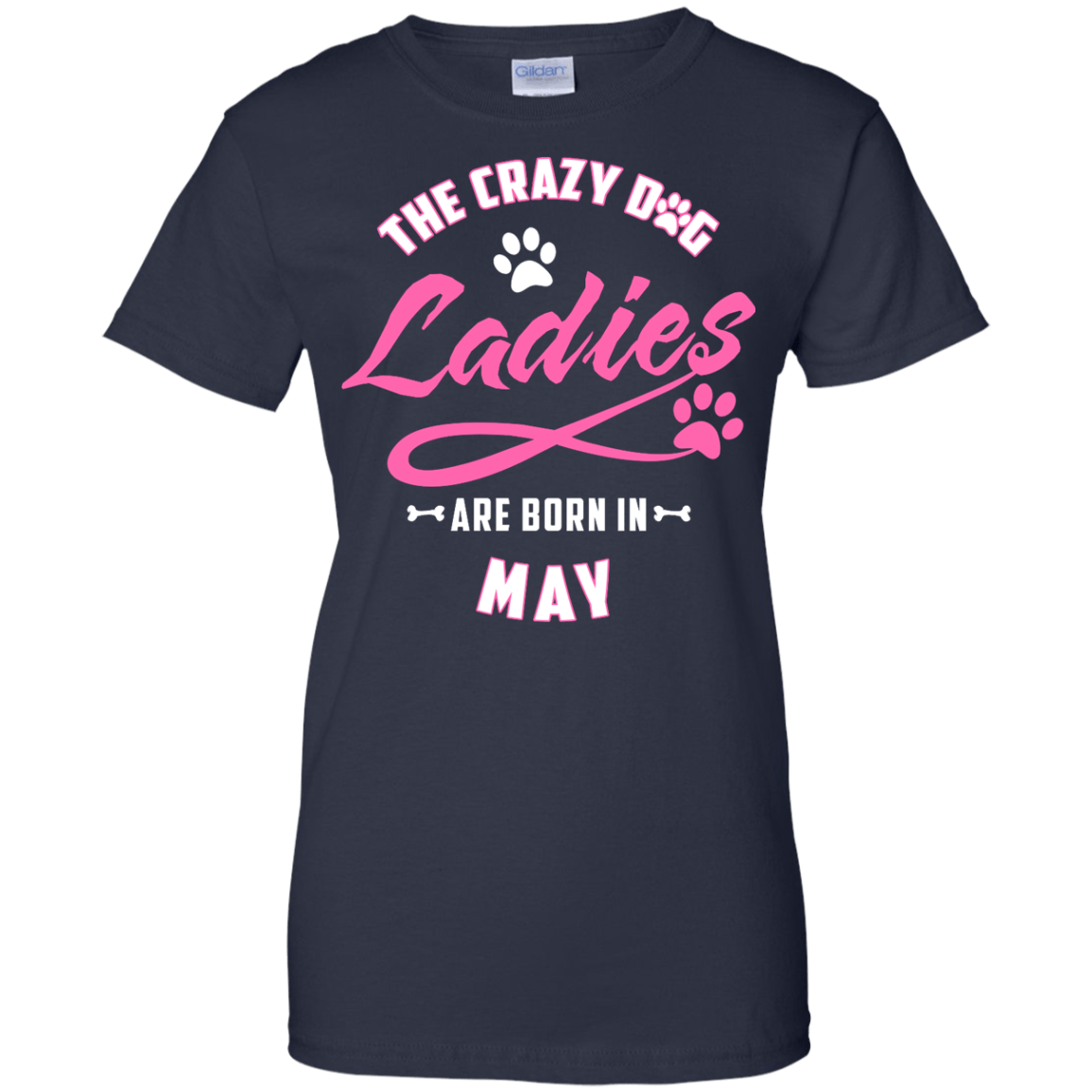 The Crazy Dog Ladies Are Born In May T-Shirt & Hoodie | Teecentury.com