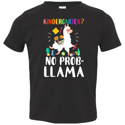 Kindergarten No Prob Llama Funny First Day Of School Youth Youth Shirt | Teecentury.com