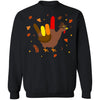 American Sign Language I Love You Thanksgiving Turkey T-Shirt & Sweatshirt | Teecentury.com