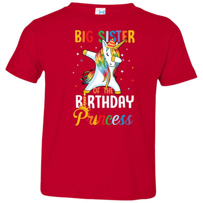 Proud Big Sister Of A Birthday Princess Unicorn Dab Youth Youth Shirt | Teecentury.com