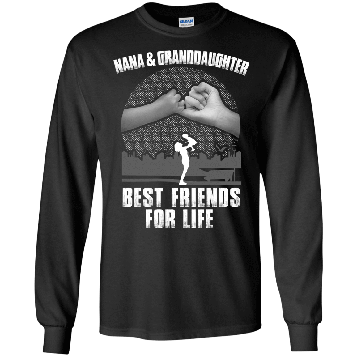 Nana and Granddaughter Best Friends For Life T-Shirt & Hoodie | Teecentury.com