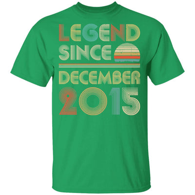 Legend Since December 2015 Vintage 7th Birthday Gifts Youth Youth Shirt | Teecentury.com