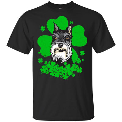 Schnauzer St. Patrick's Day Clovers T-Shirt & Hoodie | Teecentury.com