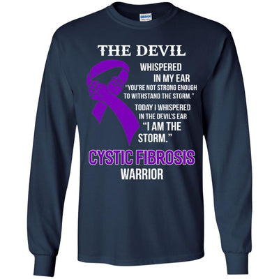 I Am The Storm Support Cystic Fibrosis Awareness Warrior Gift Youth Youth Shirt | Teecentury.com
