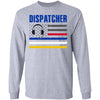 Dispatcher 911 Emergency Police Fire EMS American Flag T-Shirt & Hoodie | Teecentury.com