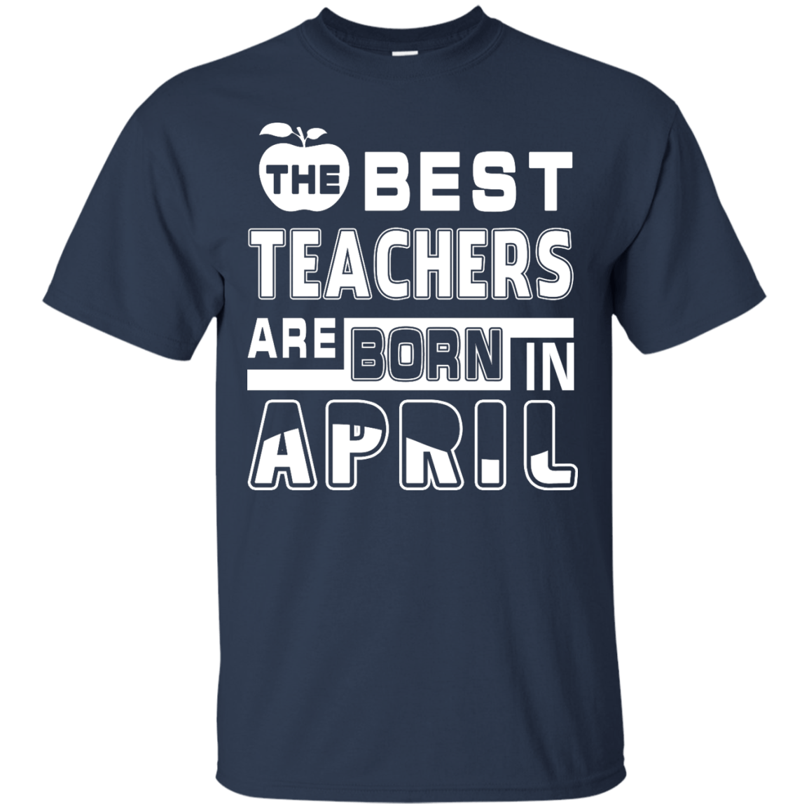The Best Teachers Are Born In April T-Shirt & Hoodie | Teecentury.com