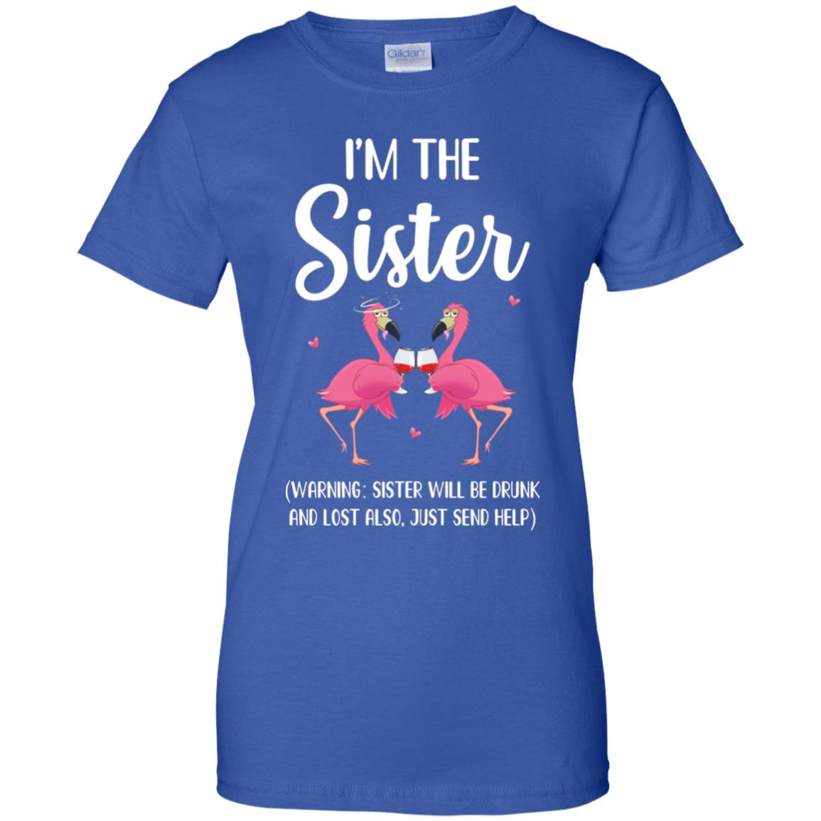 If I Lost Or Drunk Please Return To Sister Flamingo T-Shirt & Tank Top | Teecentury.com