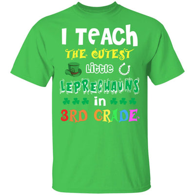 I Teach Cutest Leprechauns 3rd Grade Teacher St Patricks Day T-Shirt & Hoodie | Teecentury.com