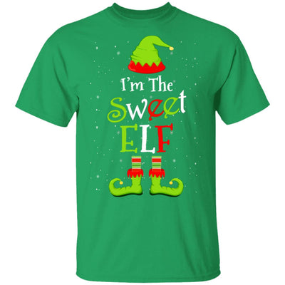 I'm The Sweet Elf Family Matching Funny Christmas Group Gift T-Shirt & Sweatshirt | Teecentury.com