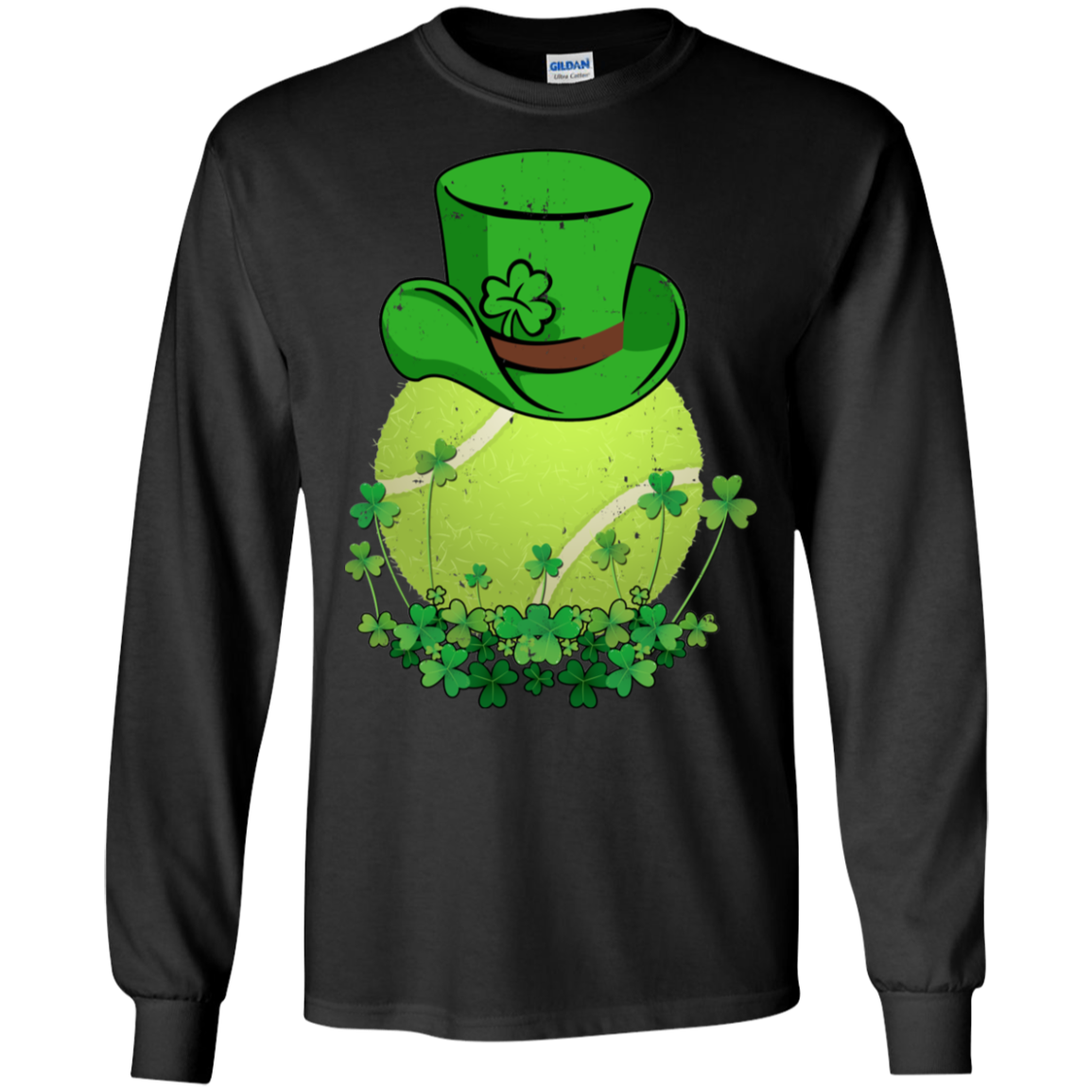 Shamrock Tennis Leprechaun St Patricks Day T-Shirt & Hoodie | Teecentury.com