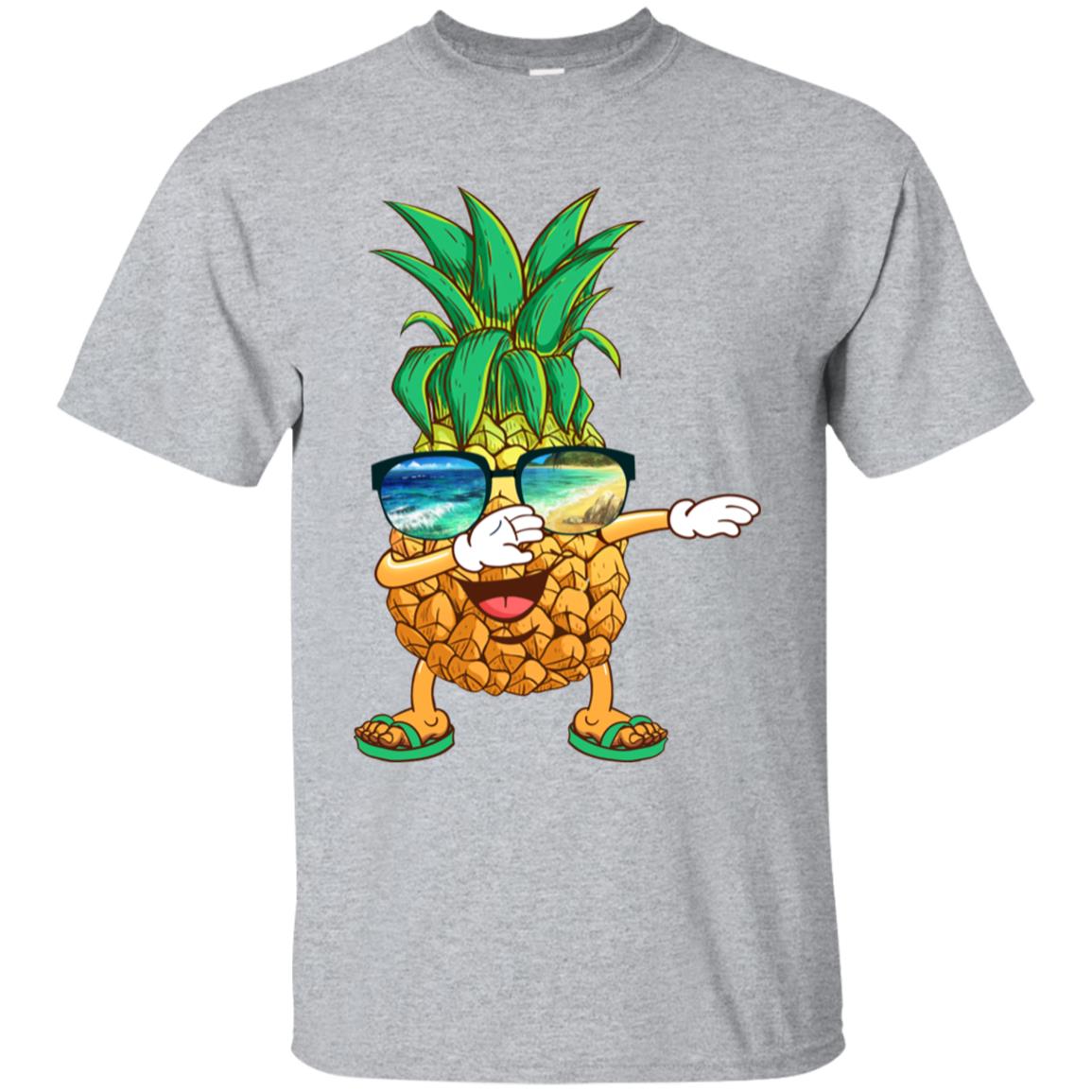 Dabbing Pineapple Sunglasses Aloha Beaches Hawaii T-Shirt & Tank Top | Teecentury.com