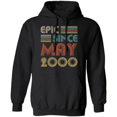 Epic Since May 2000 Vintage 22th Birthday Gifts T-Shirt & Hoodie | Teecentury.com