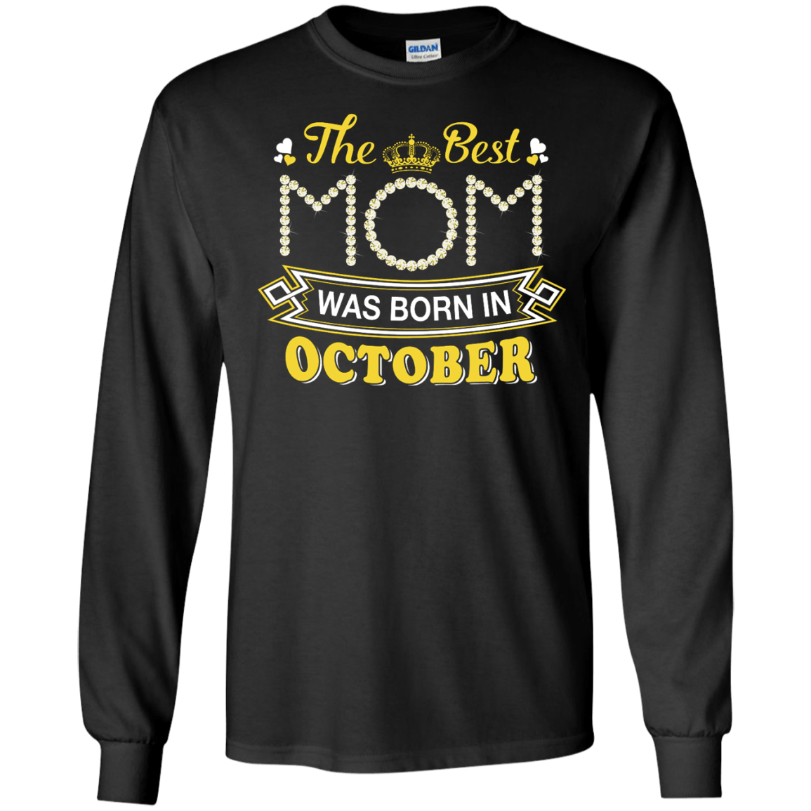 The Best Mom Was Born In October T-Shirt & Hoodie | Teecentury.com