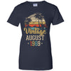 Retro Classic Vintage August 1969 53th Birthday Gift T-Shirt & Hoodie | Teecentury.com