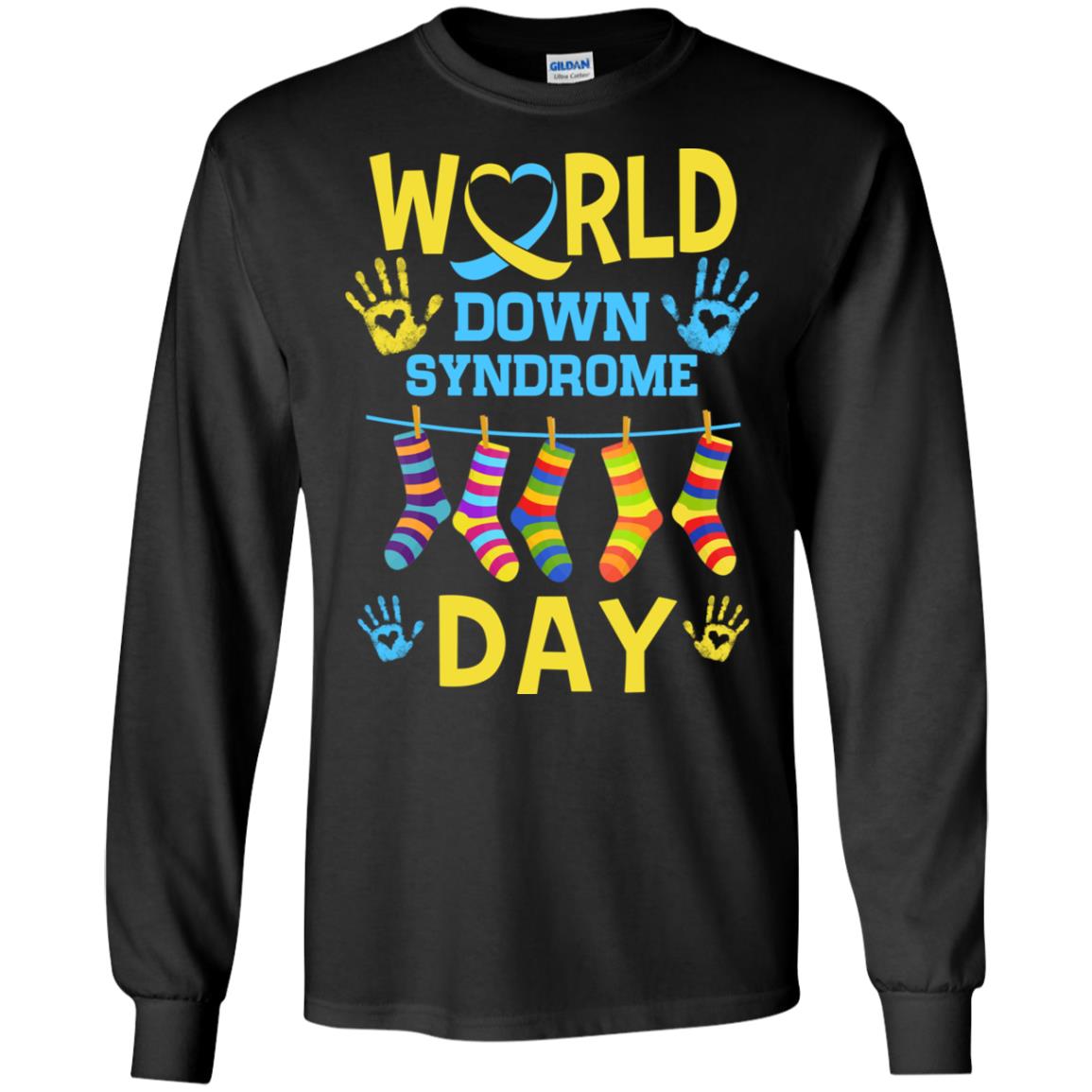 World Down Syndrome Day Gifts Dad Mom Kids Socks T-Shirt & Hoodie | Teecentury.com