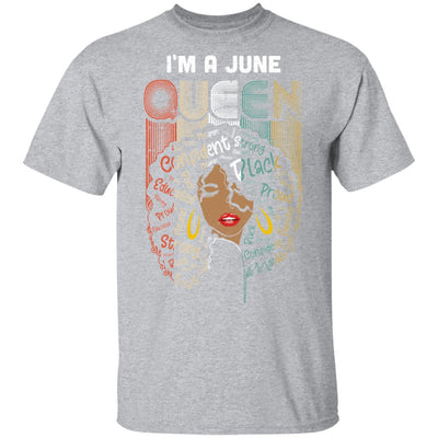 June Birthday For Women Gifts I'm A June Queen Girl T-Shirt & Tank Top | Teecentury.com