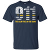 Dispatcher Thin Gold Line 911 American USA Flag T-Shirt & Hoodie | Teecentury.com