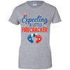 4Th Of July Pregnancy Announcement Baby Firecracker T-Shirt & Tank Top | Teecentury.com