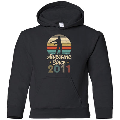 Vintage Flossing Awesome Since 2011 11th Birthday Gift Youth Youth Shirt | Teecentury.com