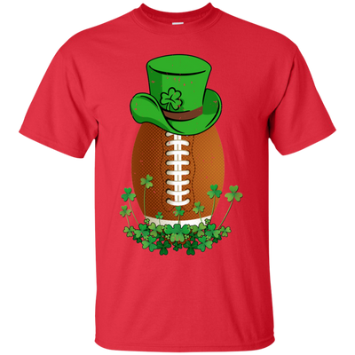 Shamrock Football Leprechaun St Patricks Day T-Shirt & Hoodie | Teecentury.com