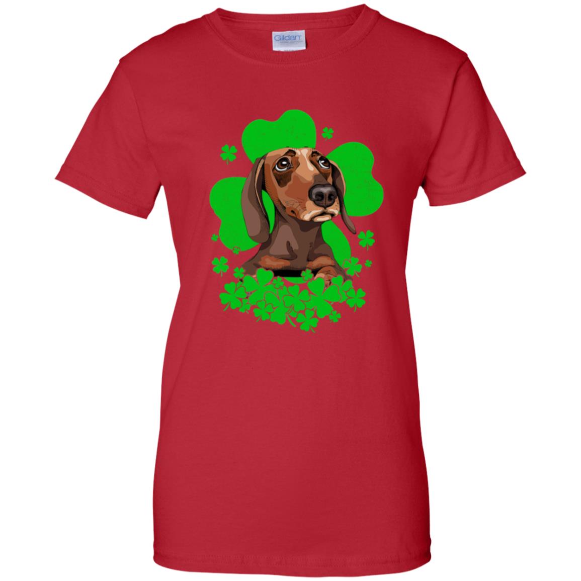 Dachshund St. Patrick's Day Clovers T-Shirt & Hoodie | Teecentury.com